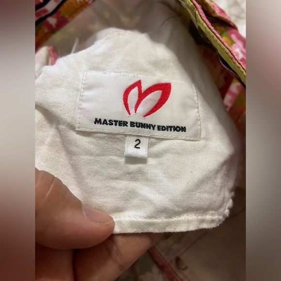 MASTER BUNNY EDITION Pastel Floral Tapered Leg Pants - Picture 13 of 15